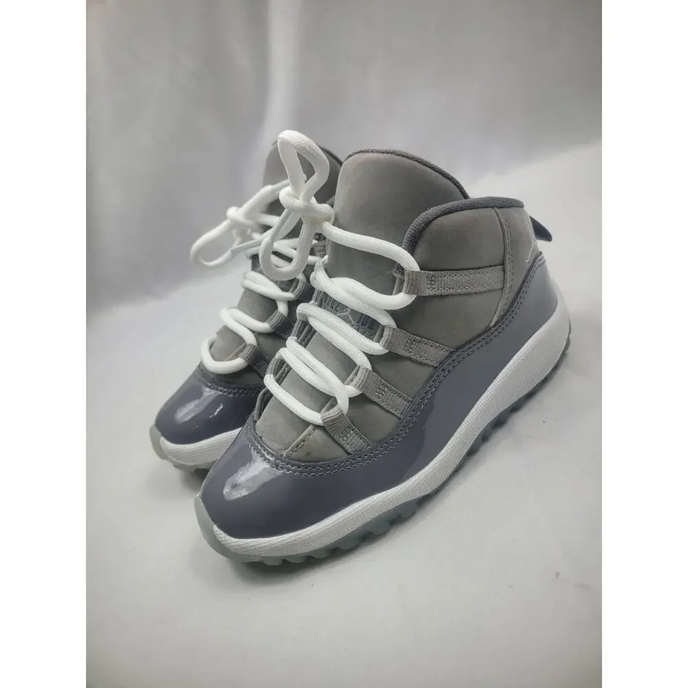Jordan 11 Retro Cool Grey 2021 TD (Toddler) - Size 10C (378040-005)
